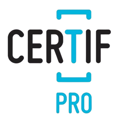 Logo de CERTIF PRO